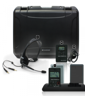 DWS INT 3 300 20 person Digital Translation System with carry case