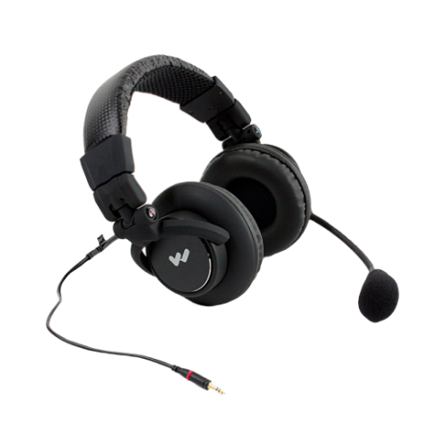 MIC 158 Dual-Muff Headset Microphone with TRRS 3.5mm plug